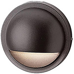 LED Half Moon Deck Light Fixture, Kichler & NPT Outdoor Elements